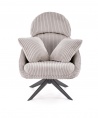 Design Plus Studio Kuchni & Salon Meblowy | MERRY 2 fotel wypoczynkowy z funkcją obracania, cappuccino (1p1szt) | 5905248135758