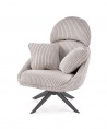 Design Plus Studio Kuchni & Salon Meblowy | MERRY 2 fotel wypoczynkowy z funkcją obracania, cappuccino (1p1szt) | 5905248135758