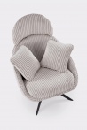 Design Plus Studio Kuchni & Salon Meblowy | MERRY 2 fotel wypoczynkowy z funkcją obracania, cappuccino (1p1szt) | 5905248135758