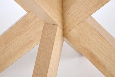 Design Plus Studio Kuchni & Salon Meblowy | MORUS stół okrągły naturalny (1p1szt) | 5905248135383