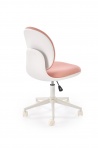 Design Plus Studio Kuchni & Salon Meblowy | ORION 2 fotel młodzieżowy, biały - jasny różowy (1p1szt) | 5905248135789