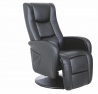 Design Plus Studio Kuchni & Salon Meblowy | PULSAR recliner z funkcją masażu czarny | 2010001149118