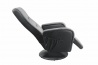 Design Plus Studio Kuchni & Salon Meblowy | PULSAR recliner z funkcją masażu czarny | 2010001149118
