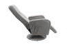 Design Plus Studio Kuchni & Salon Meblowy | PULSAR recliner z funkcją masażu popielaty | 2010001158103