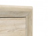 Design Plus Studio Kuchni & Salon Meblowy | CASTEL 02/S sonoma jasna/MDF sonoma trufel - regał | 