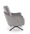 Design Plus Studio Kuchni & Salon Meblowy | SCAMPI fotel wypoczynkowy, popielaty (1p1szt) | 5905248135550