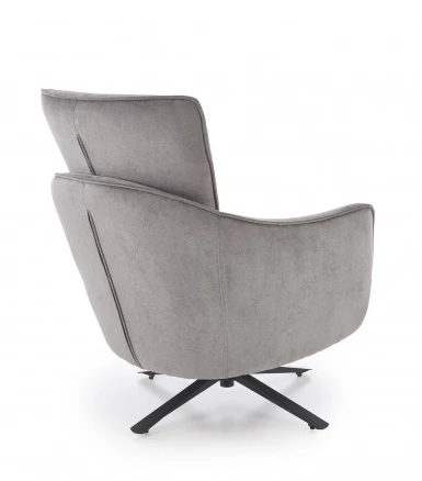 Design Plus Studio Kuchni & Salon Meblowy | SCAMPI fotel wypoczynkowy, popielaty (1p1szt) | 5905248135550