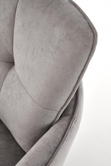 Design Plus Studio Kuchni & Salon Meblowy | SCAMPI fotel wypoczynkowy, popielaty (1p1szt) | 5905248135550