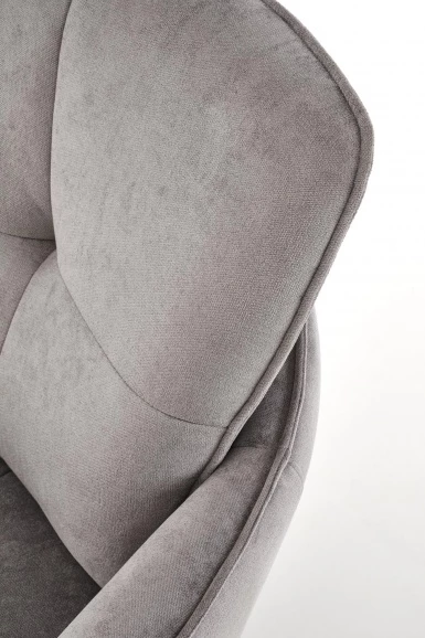 Design Plus Studio Kuchni & Salon Meblowy | SCAMPI fotel wypoczynkowy, popielaty (1p1szt) | 5905248135550