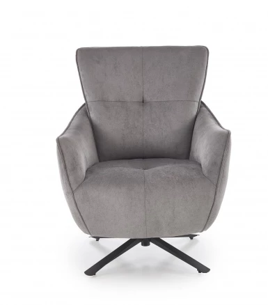 Design Plus Studio Kuchni & Salon Meblowy | SCAMPI fotel wypoczynkowy, popielaty (1p1szt) | 5905248135550
