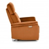 Design Plus Studio Kuchni & Salon Meblowy | SEMIR fotel z funkcja elektrycznego rozkładania / gniazdo USB, cynamonowy (2p1szt) | 2010001201816