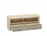 Design Plus Studio Kuchni & Salon Meblowy | CASTEL 13 sonoma jasna/MDF sonoma trufel - szfka RTV | 