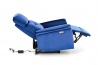 Design Plus Studio Kuchni & Salon Meblowy | SEMIR fotel z funkcja elektrycznego rozkładania / gniazdo USB, granatowy (2p1szt) | 2010001201823