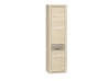 Design Plus Studio Kuchni & Salon Meblowy | Castel 03 prawy sonoma jasna/MDF sonoma trufel - regał | 