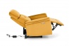 Design Plus Studio Kuchni & Salon Meblowy | SEMIR fotel z funkcja elektrycznego rozkładania / gniazdo USB, musztardowy (2p1szt) | 2010001201830