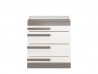 Design Plus Studio Kuchni & Salon Meblowy | BLANCO 08 sosna śnieżna/MDF new grey - komoda | 