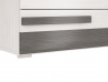 Design Plus Studio Kuchni & Salon Meblowy | BLANCO 08 sosna śnieżna/MDF new grey - komoda | 