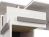 Design Plus Studio Kuchni & Salon Meblowy | BLANCO 11 sosna śnieżna/MDF new grey - biurko | 
