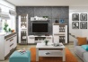 Design Plus Studio Kuchni & Salon Meblowy | BLANCO 11 sosna śnieżna/MDF new grey - biurko | 