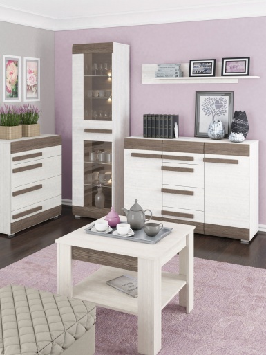 Design Plus Studio Kuchni & Salon Meblowy | BLANCO 11 sosna śnieżna/MDF new grey - biurko | 