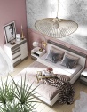 Design Plus Studio Kuchni & Salon Meblowy | BLANCO 11 sosna śnieżna/MDF new grey - biurko | 