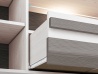 Design Plus Studio Kuchni & Salon Meblowy | BLANCO 10 sosna śnieżna/MDF new grey - szafka RTV | 