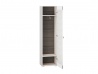 Design Plus Studio Kuchni & Salon Meblowy | BLANCO 19 sosna śnieżna/MDF new grey - szafa | 