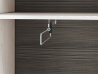 Design Plus Studio Kuchni & Salon Meblowy | BLANCO 19 sosna śnieżna/MDF new grey - szafa | 