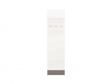 Design Plus Studio Kuchni & Salon Meblowy | BLANCO 23 sosna śnieżna/MDF new grey - wieszak | 