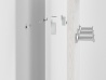 Design Plus Studio Kuchni & Salon Meblowy | BLANCO 23 sosna śnieżna/MDF new grey - wieszak | 