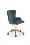 Design Plus Studio Kuchni & Salon Meblowy | TIMOTEO fotel gabinetowy ciemny zielony (1p1szt) | 2010001195276