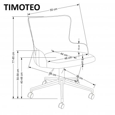 Design Plus Studio Kuchni & Salon Meblowy | TIMOTEO fotel gabinetowy ciemny zielony (1p1szt) | 2010001195276