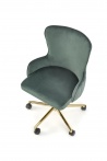 Design Plus Studio Kuchni & Salon Meblowy | TIMOTEO fotel gabinetowy ciemny zielony (1p1szt) | 2010001195276