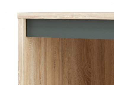 Design Plus Studio Kuchni & Salon Meblowy | Avo 06 sonoma jasna - regał | 
