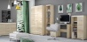 Design Plus Studio Kuchni & Salon Meblowy | Avo 06 sonoma jasna - regał | 