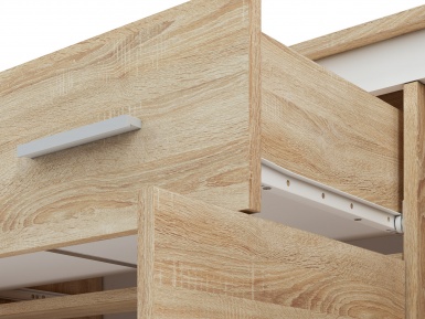 Design Plus Studio Kuchni & Salon Meblowy | Avo 13 sonoma jasna - komoda | 