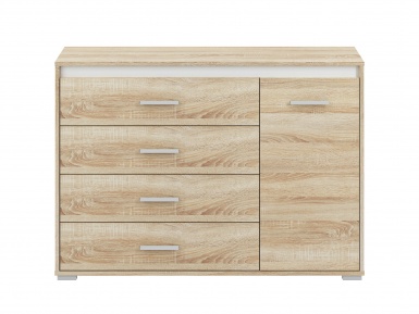 Design Plus Studio Kuchni & Salon Meblowy | Avo 12 sonoma jasna - komoda | 