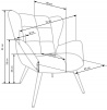 Design Plus Studio Kuchni & Salon Meblowy | TYRION fotel wypoczynkowy cynamonowy | 2010001201939