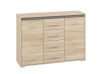 Design Plus Studio Kuchni & Salon Meblowy | Avo 14 sonoma jasna - komoda | 
