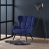 Design Plus Studio Kuchni & Salon Meblowy | TYRION fotel wypoczynkowy granatowy | 2010001189763