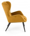 Design Plus Studio Kuchni & Salon Meblowy | TYRION fotel wypoczynkowy musztardowy | 2010001189770