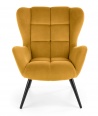 Design Plus Studio Kuchni & Salon Meblowy | TYRION fotel wypoczynkowy musztardowy | 2010001189770