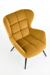 Design Plus Studio Kuchni & Salon Meblowy | TYRION fotel wypoczynkowy musztardowy | 2010001189770