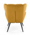 Design Plus Studio Kuchni & Salon Meblowy | TYRION fotel wypoczynkowy musztardowy | 2010001189770