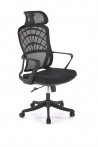 Design Plus Studio Kuchni & Salon Meblowy | VESUVIO fotel gabinetowy czarny | 2010001204527