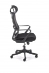 Design Plus Studio Kuchni & Salon Meblowy | VESUVIO fotel gabinetowy czarny | 2010001204527