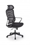 Design Plus Studio Kuchni & Salon Meblowy | VESUVIO fotel gabinetowy czarny | 2010001204527
