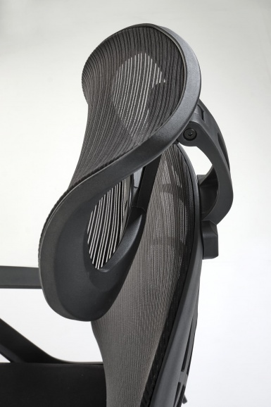 Design Plus Studio Kuchni & Salon Meblowy | VESUVIO fotel gabinetowy czarny | 2010001204527