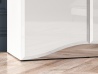 Design Plus Studio Kuchni & Salon Meblowy | GLAMOUR 01 biały alpejski - witryna | 
