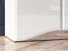 Design Plus Studio Kuchni & Salon Meblowy | GLAMOUR 01 biały alpejski - witryna | 